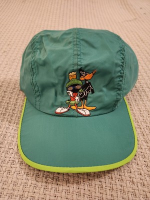 Vintage  98 Marvin Martian Daffy Duck Looney Toons Acme Clothing Nylon Snapback