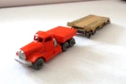 Matchbox Lesney #15 Diamond T Prime Mover Truck & #16 Super Atlantic Trailer