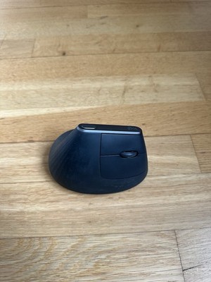 Logitech MX Vertical Ergonomische Maus Bluetooth, Funk, Optisch, Schwarz