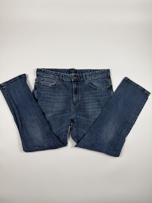 Flag & Anthem Nashville Straight Jeans Mens 36x30 Blue Medium Wash 