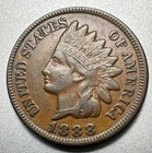 1888  INDIAN CENT   XF+   BETTER DATE  #1141