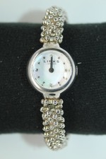 Image of LINKS OF LONDON Ladies Effervescence Star St. Steel Watch White M NEW RRP310