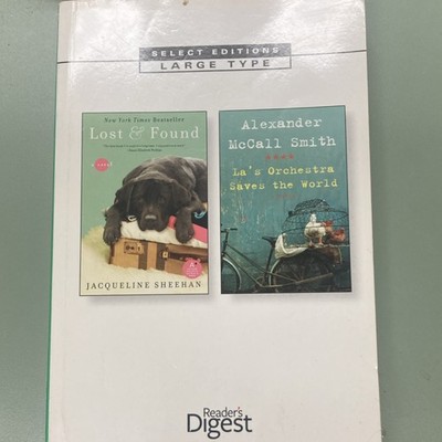 Reader's Digest Select Editions Large Type 6 2010 Lost & Found / La's Orchestra 
