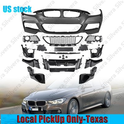 Complete Bumper For 2012-2018 BMW F30 F35 3 Series And M-Sport Style W/ PDC