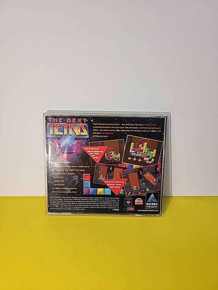 Atari The Next Tetris PC Game CD-ROM Windows 1999 Complete With