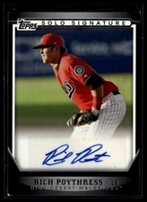 2011 Topps Pro Debut #SSA-RP Rich Poythress Solo Signatures