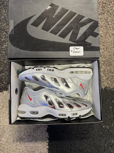 Nike Air Max 96 x Supreme Metallic Silver 2021 CV7652 001 Taille 10,5 Homme US