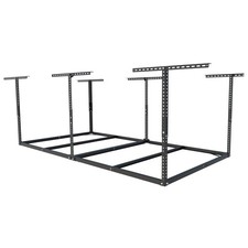 FLEXIMOUNTS 4x8 Overhead Garage Storage Rack without Decking, Storage Organiz...