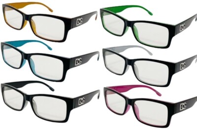 New Mens Women Clear Lens Full Rim Frame Fashion Eye Glasses Optical RX (#5568)
