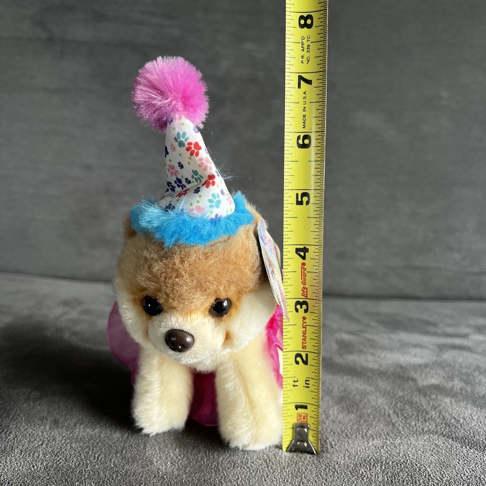 Gund Itty Bitty Boo World's Cutest Dog Happy Birthday Hat Plush Puppy ...