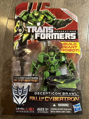 Transformer Generation Fall of Cybertron BRAWL Bruticus Prime Chug Universe FOC