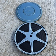 SCHERER 6" Reel w/ Wild Willie  s Camera Dept. Stamp on Front of Canister W/ FILM