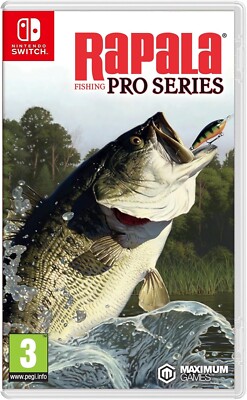Rapala Fishing Pro Series Switch Nintendo Spiel DEU & EU *NEU