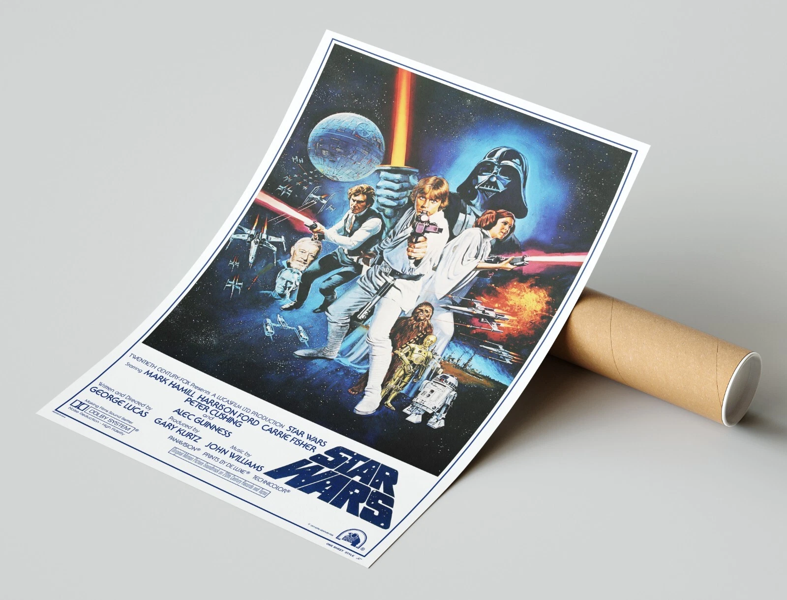 STAR WARS (1977) Movie Poster