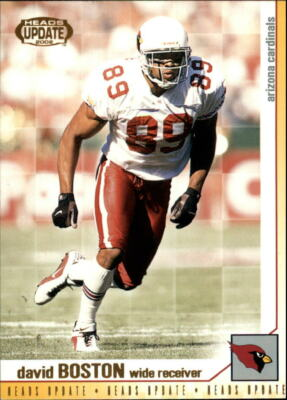 #ad 2002 Pacific Heads Update Football Card Pick $0.99