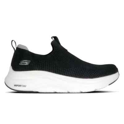 Skechers Shoes Men Black Slip On Wide Fit Sport Comfort Soft