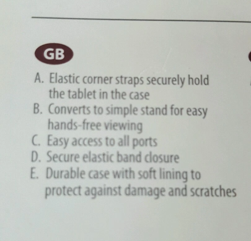 Targus Kickstand Case for Samsung Galaxy Note 8" Black - Image 3 of 4