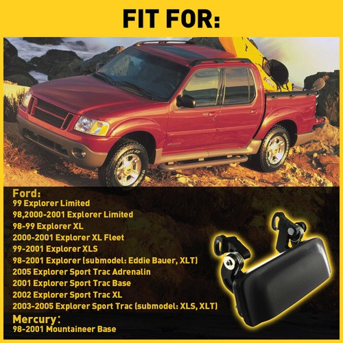 Outside Door Handle For Explorer Sport Ford Trac 2001-2005 Left + Right - Picture 5 of 8