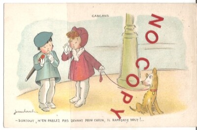 Humor, Chevalier Jean, Cancans. Especially don't talk about it in front of my dog...