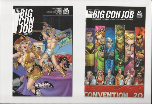 Big Con Job Complete Palmiotti Amanda Conner series Set 1 2 3 4 1-4 9.0 VF/NM - Picture 2 of 3