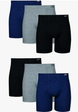 NEW Hanes Men's 6 Tagless Boxer Briefs Cool Comfort Moisture-wicking Size Small