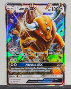 tauros pokemon card gx 144/149 Evolves from null Type Tauros ex (Mega Rising #265/331,