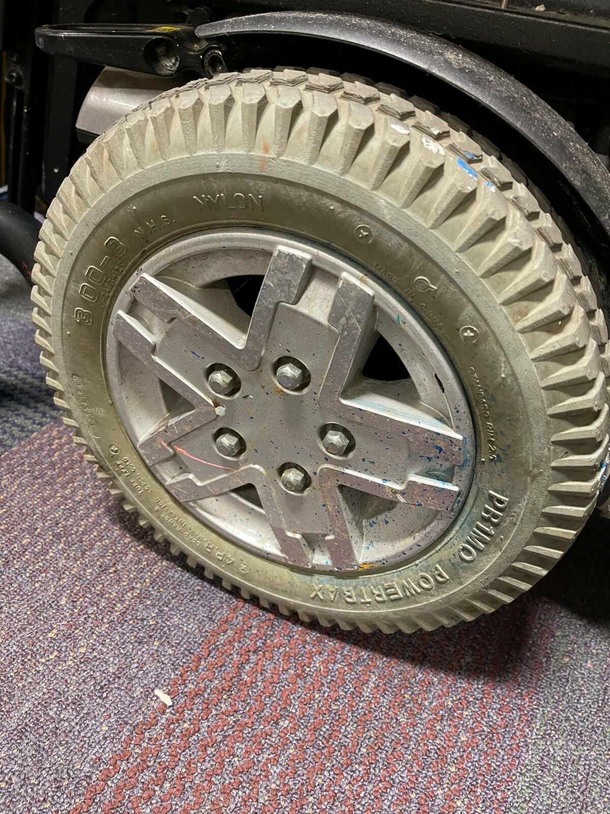 QUANTUM Q6 EDGE 2.0 W/ TILT, RECLINE, LEGREST NEEDS BATTERIES, ASIS