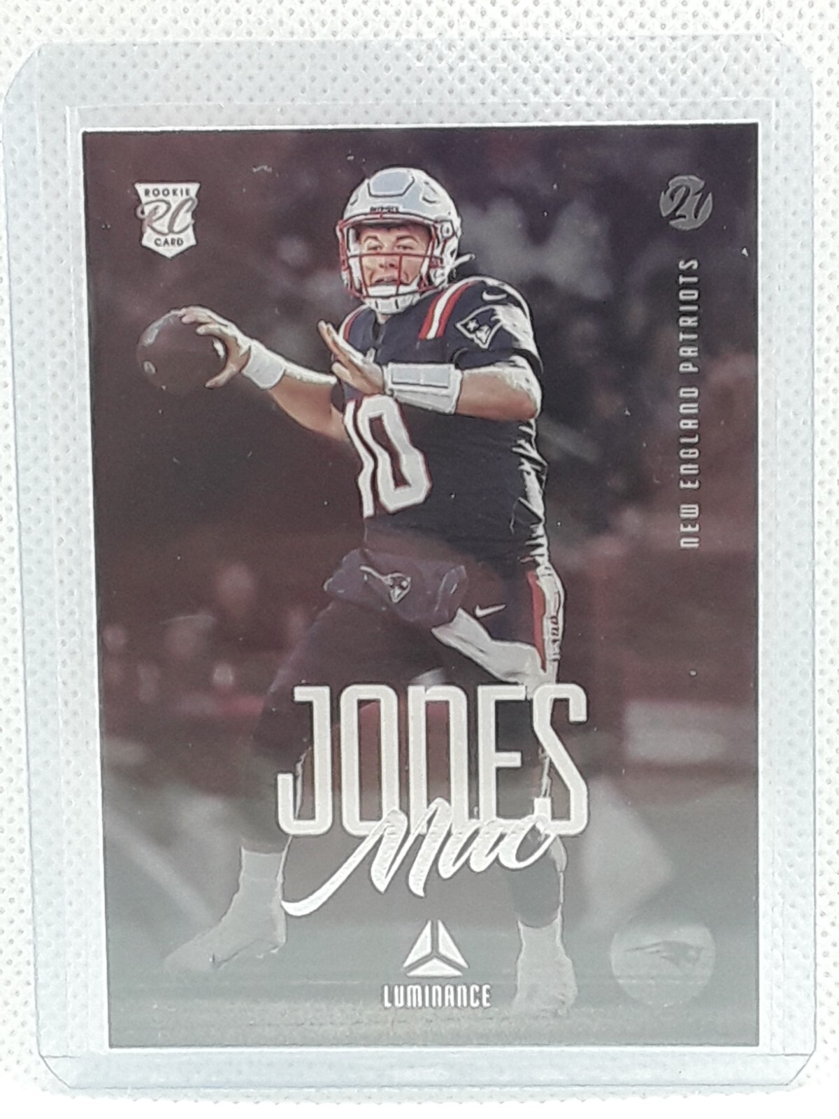 Mac Jones 2021 Chronicles Luminance Update - #205 RC - New England Patriots