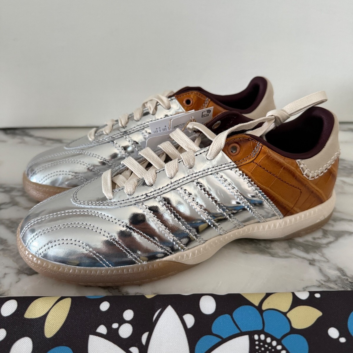 Adidas Originals Edition WALES BONNER Silver & Brown MN 