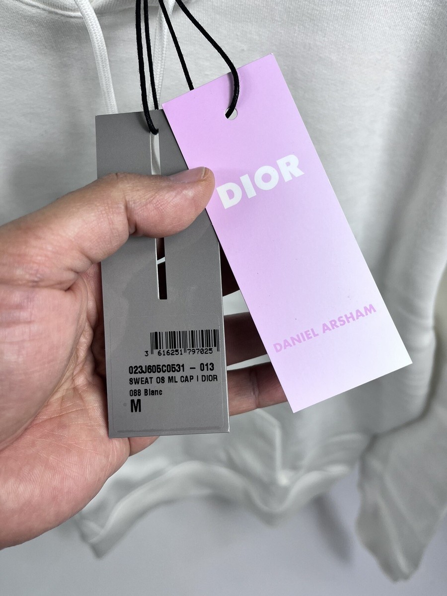 DIOR x DANIEL ARSHAM OVERSIZED COTTON HOODIE SIZE: M | eBay DIOR x DANIEL ARSHAM OVERSIZED COTTON HOODIE SIZE: M | eBay
