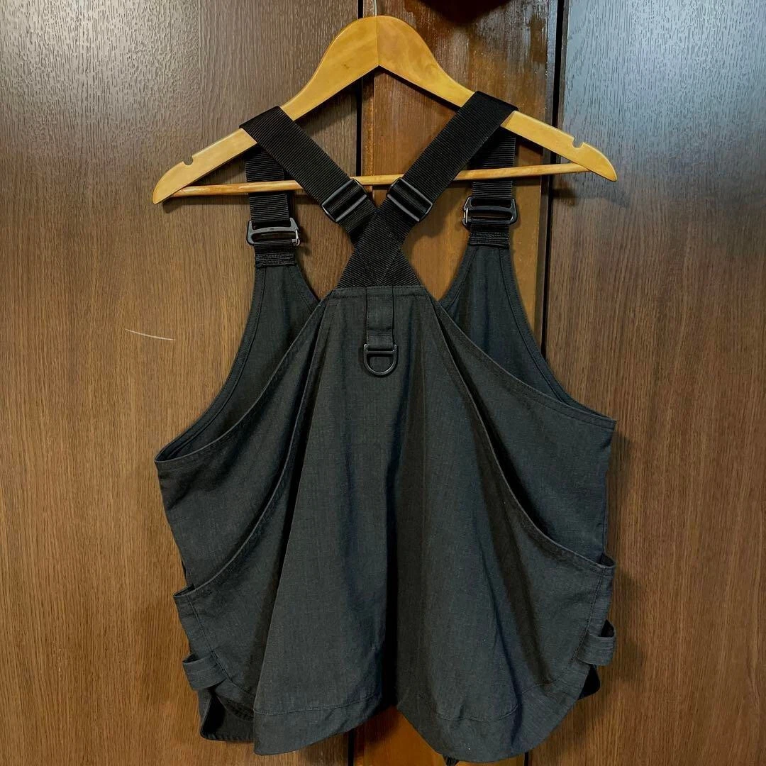 Snow Peak Takibi Vest Bonfire Best Navy Blue M Size From Japan