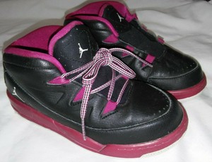 purple glitter jordans