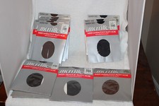 Lot of 14 Pair Merville Supreme Sheer Sandalfoot Pantyhose Queen Size, Vintage