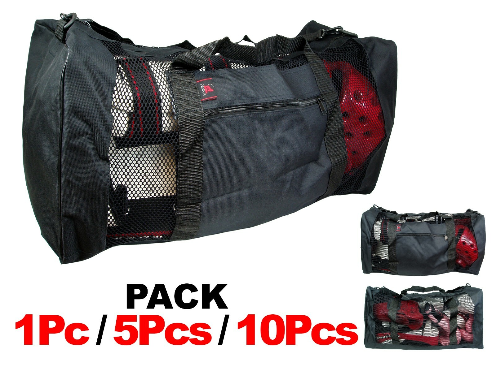 Duffle Bag, Spacious Full Mesh Square Gym Bag