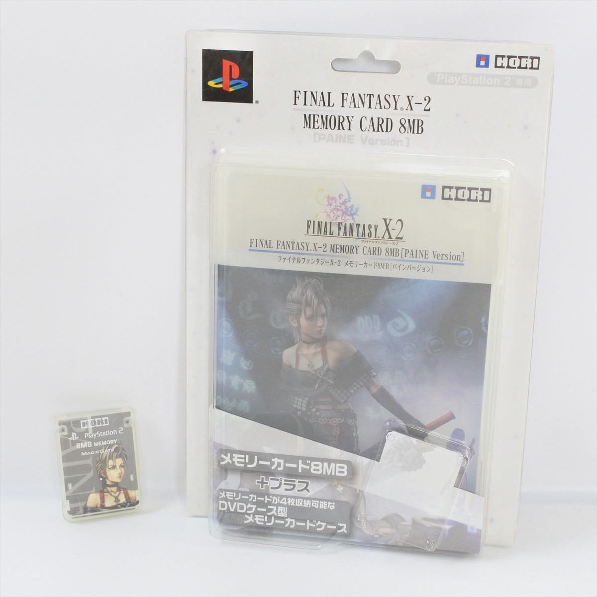 FINAL FANTASY X-2 クリアカード①パイン PS2 Playstation 2 Memory Card FINAL FANTASY X-2 Paine 8MB Hori