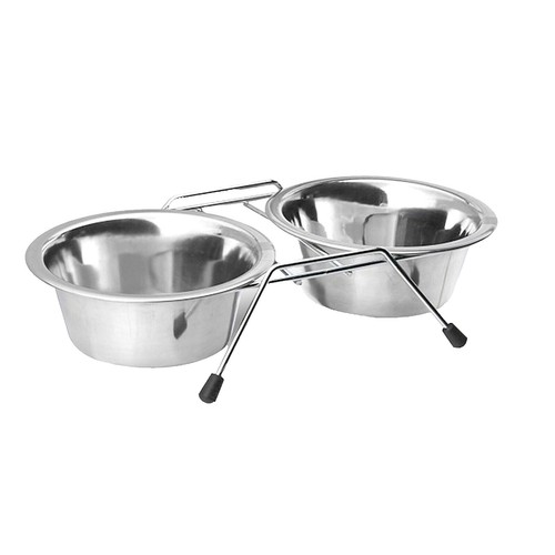 Supreme Diamond Plate Dog Bowl SS23 Silver | eBay