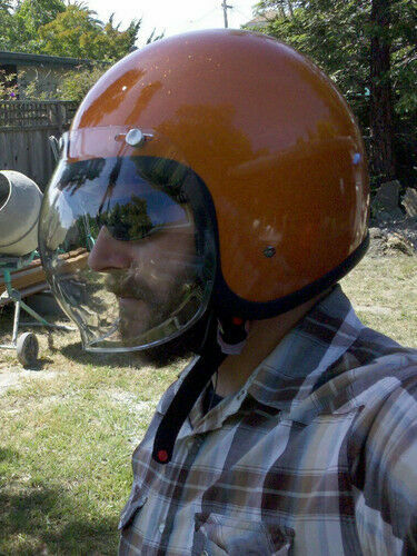 Visiera Caschi Casco Jet Bubble Biltwell Bolla Trasparente Moto Yam Axo  Davida | eBay