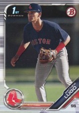 Lot of (100) 2019 Bowman Draft MATTHEW LUGO 1st Rookie Card #BD-139 Red Sox