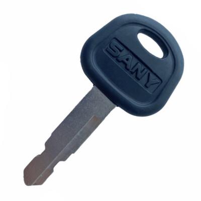 2 Sany Excavator and Heavy Equipment Ignition Keys with Logo