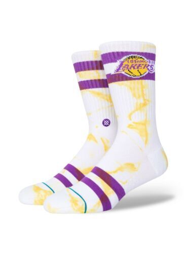 Los Angeles Lakers Basketball NBA New Factory Sealed Socks Merch