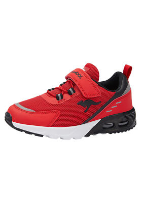 KangaROOS KX-ARG EV Sneaker Kinder Schuhe Unisex 10039 000 6173 rot/schwarz