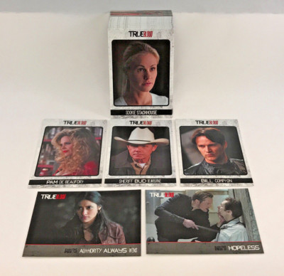 TRUE BLOOD 2013 ARCHIVES (Rittenhouse) Complete Card Set ANNA PAQUIN & Promo #P1