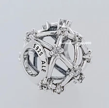 100% Authentic PANDORA 925 Openwork Star Constellations Charm Pendant 799240C01