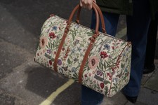 Signare Tapestry Floral Large Duffle Bag Overnight Bags Weekender