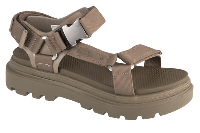 Sandalen Damen, Palladium Pallacruise Strap, Grün