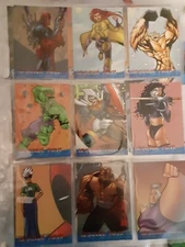 1997 Fleer Marvel X-MEN TIMELINES Rare 9 Card DEADPOOL PARTY Chase Set
