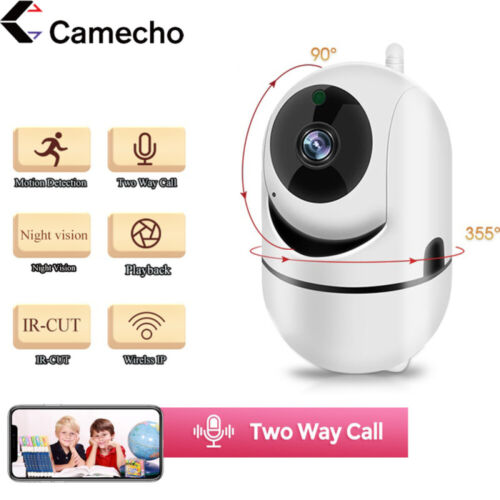 YI IOT Funkcamera: cámara de vigilancia WLAN-IP con aplicación de seguimiento de objetos, HD, 360° - Imagen 1 de 12