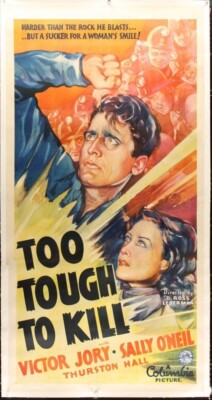 TOO TOUGH TO KILL 1935 ON DVD-R UNCUT !!! VICTOR JORY STARS | eBay