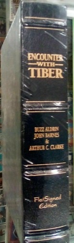 Buzz Aldrin & John Barnes Encounter With Tiber Flat Signed Book Autograph SEALED - Picture 2 of 5
