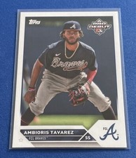 2023 Topps Pro Debut #PD-77 Ambioris Tavarez FCL Braves